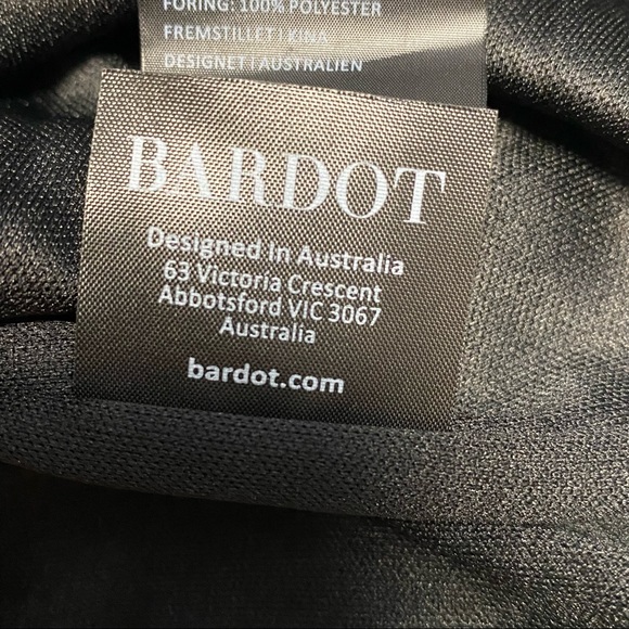 Bardot Womens Leopard Pleat Dress Size US2 Party Maxi Dress - Picture 9 of 9